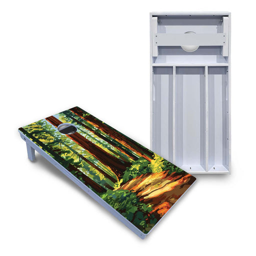 World Series of Cornhole Board Official All-Weather - Redwood Forest