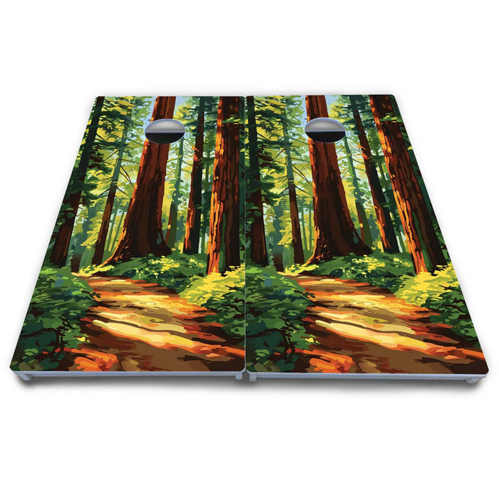 World Series of Cornhole Board Official All-Weather - Redwood Forest