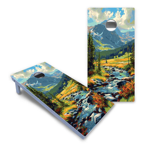 World Series of Cornhole Board Official All-Weather - Rocky Mountains National Park