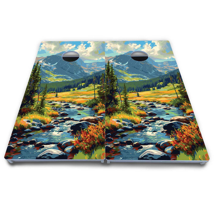 World Series of Cornhole Board Official All-Weather - Rocky Mountains National Park