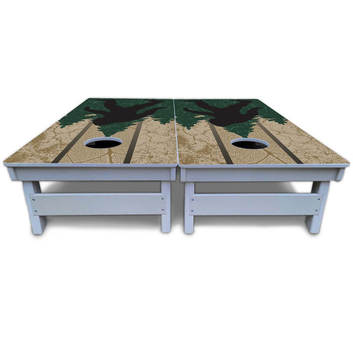 World Series of Cornhole Board Official All-Weather - Sasquatch  Forest