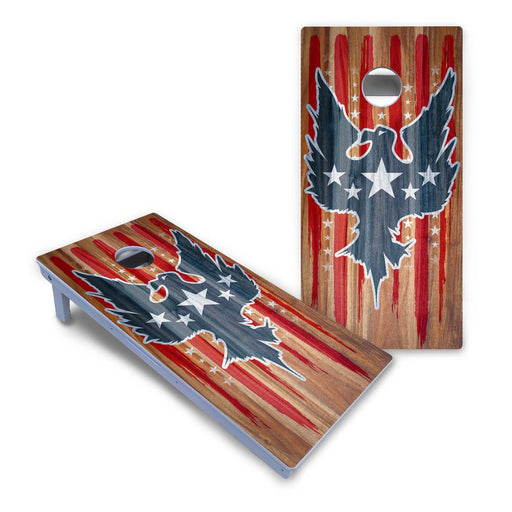 World Series of Cornhole Board Official All-Weather - Patriotic Eagle