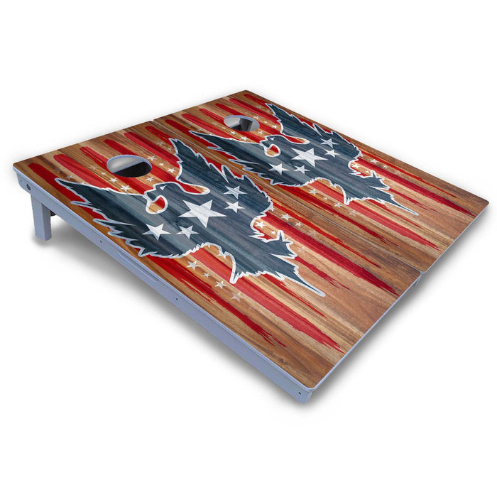 World Series of Cornhole Board Official All-Weather - Patriotic Eagle