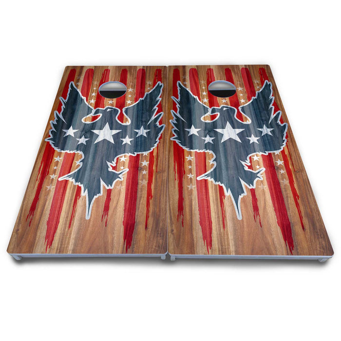 World Series of Cornhole Board Official All-Weather - Patriotic Eagle