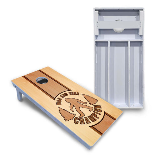 World Series of Cornhole Board Official All-Weather - Sasquatch Hide and Seek