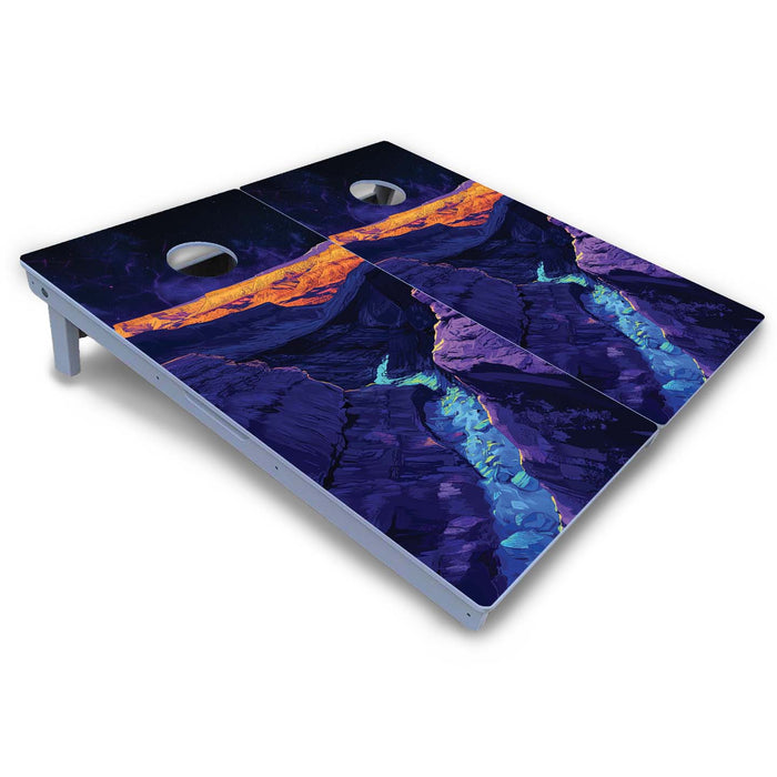 World Series of Cornhole Board Official All-Weather - Capitol Reef National Park at night