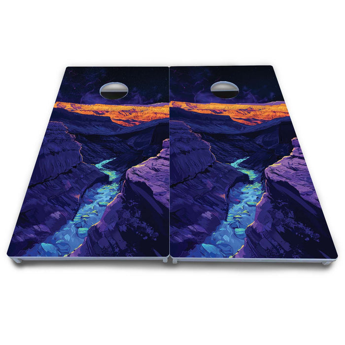World Series of Cornhole Board Official All-Weather - Capitol Reef National Park at night