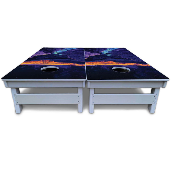 World Series of Cornhole Board Official All-Weather - Capitol Reef National Park at night