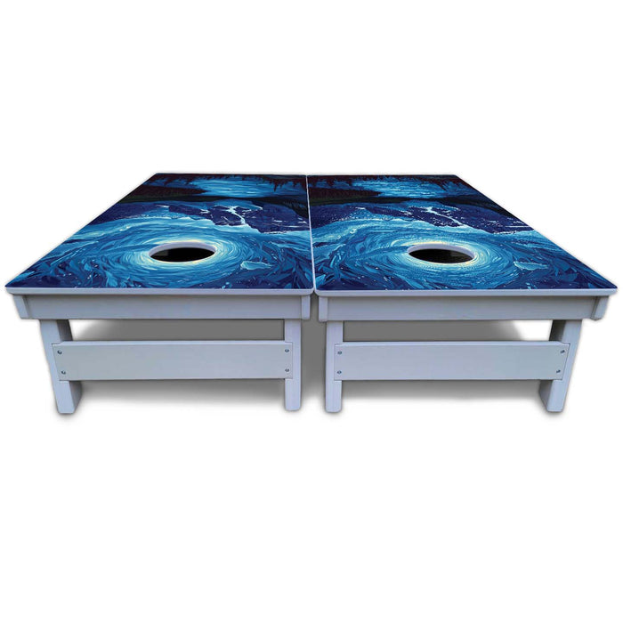 World Series of Cornhole Board Official All-Weather - Glacier National Park at night