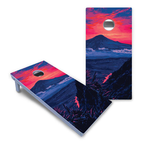 World Series of Cornhole Board Official All-Weather - Hawaii Volcanoes National Park at Night