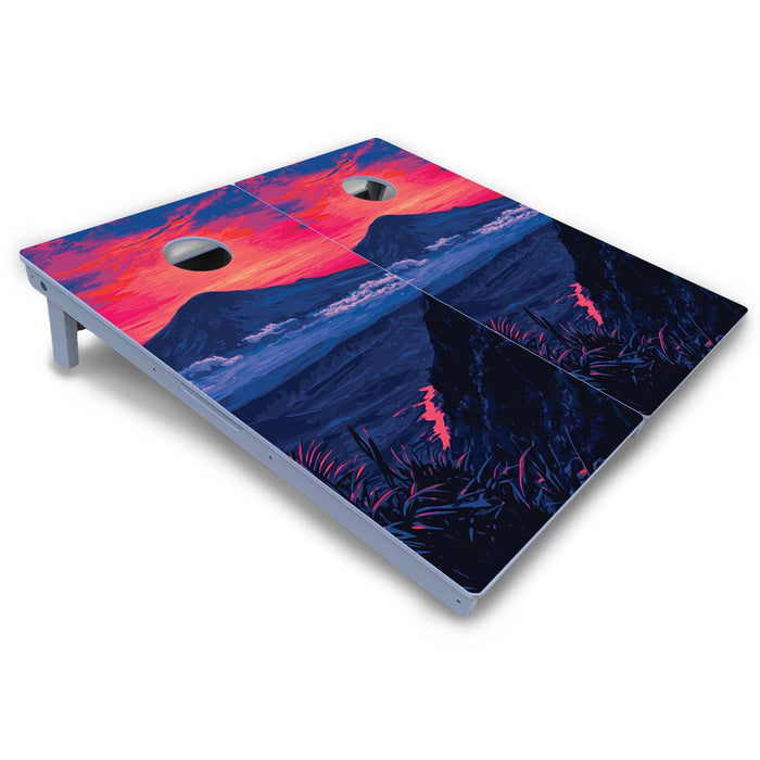 World Series of Cornhole Board Official All-Weather - Hawaii Volcanoes National Park at Night