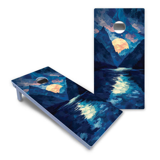 World Series of Cornhole Board Official All-Weather - Kenai Fjords National Park at Night