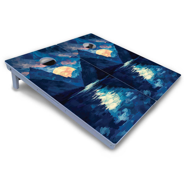 World Series of Cornhole Board Official All-Weather - Kenai Fjords National Park at Night