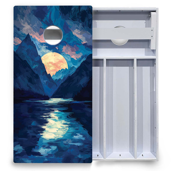 World Series of Cornhole Board Official All-Weather - Kenai Fjords National Park at Night