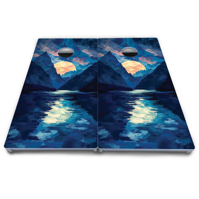 World Series of Cornhole Board Official All-Weather - Kenai Fjords National Park at Night