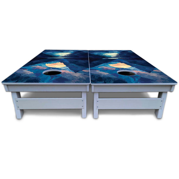 World Series of Cornhole Board Official All-Weather - Kenai Fjords National Park at Night