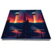 World Series of Cornhole Board Official All-Weather - Old Faithful Geyser at Night