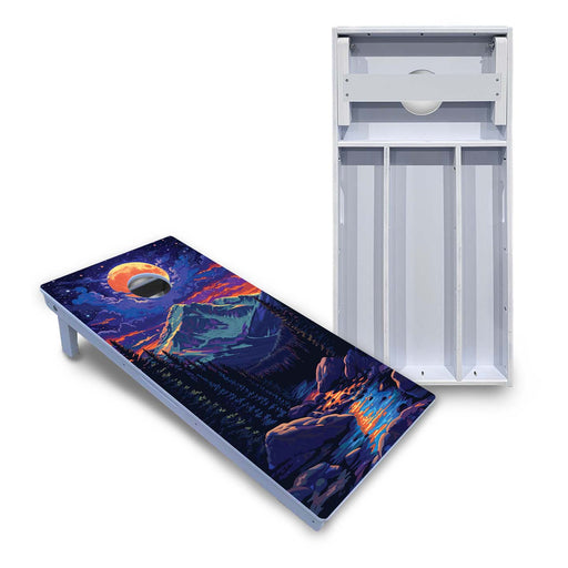 World Series of Cornhole Board Official All-Weather - Rocky Mountains National Park at Night