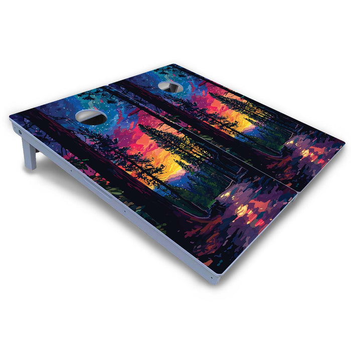 World Series of Cornhole Board Official All-Weather - Sequoia National Park at Night