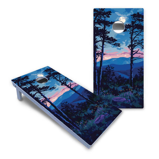 World Series of Cornhole Board Official All-Weather - Shenandoah National Park at Night