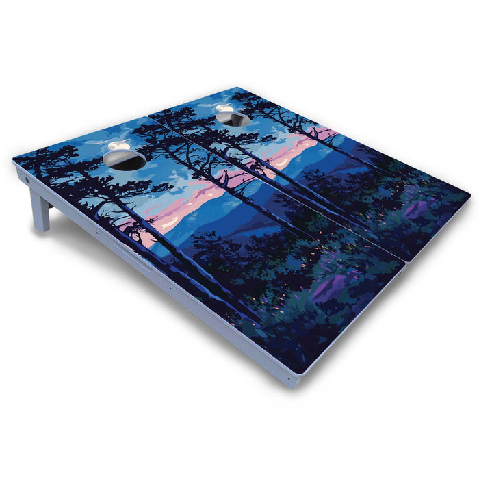 World Series of Cornhole Board Official All-Weather - Shenandoah National Park at Night