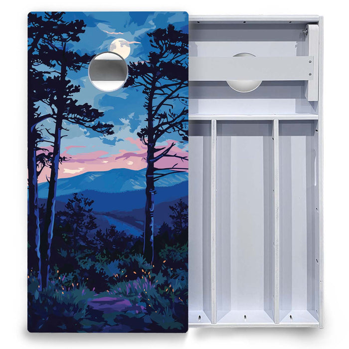 World Series of Cornhole Board Official All-Weather - Shenandoah National Park at Night