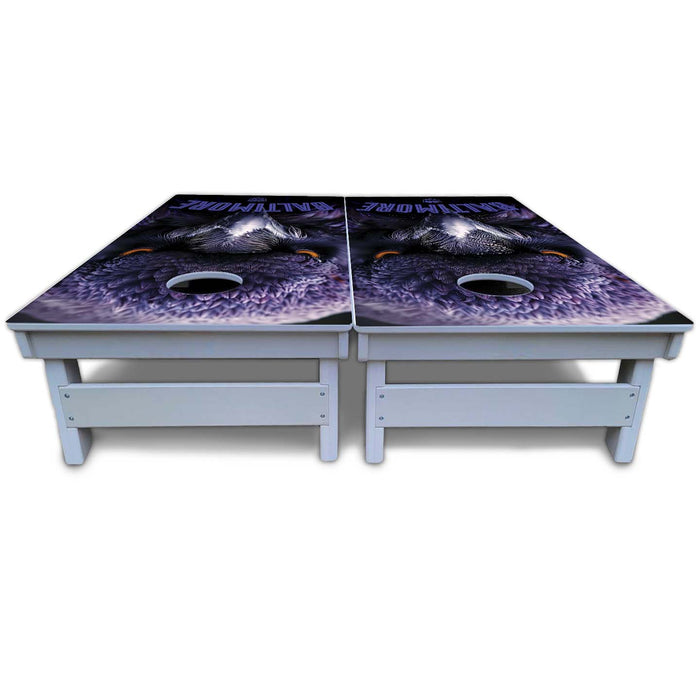 World Series of Cornhole Board Official All-Weather - Baltimore Ravens