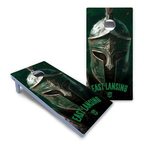 World Series of Cornhole Board Official All-Weather - Michigan State Spartans