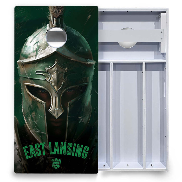 World Series of Cornhole Board Official All-Weather - Michigan State Spartans