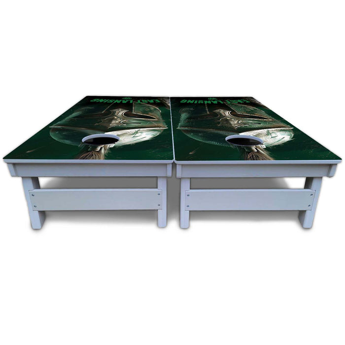 World Series of Cornhole Board Official All-Weather - Michigan State Spartans
