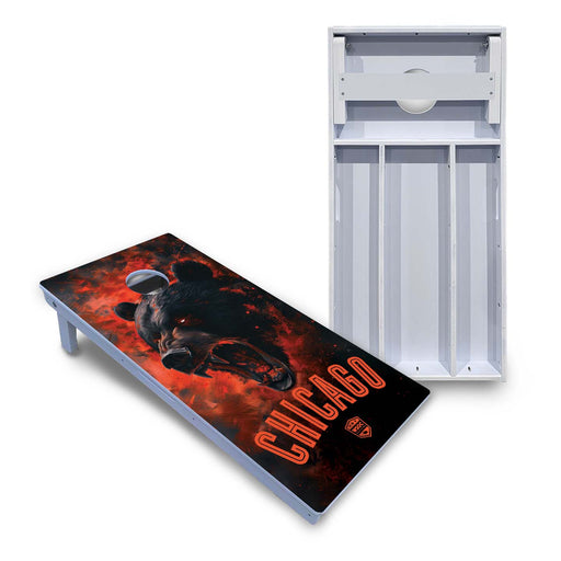 World Series of Cornhole Board Official All-Weather - Chicago Bears