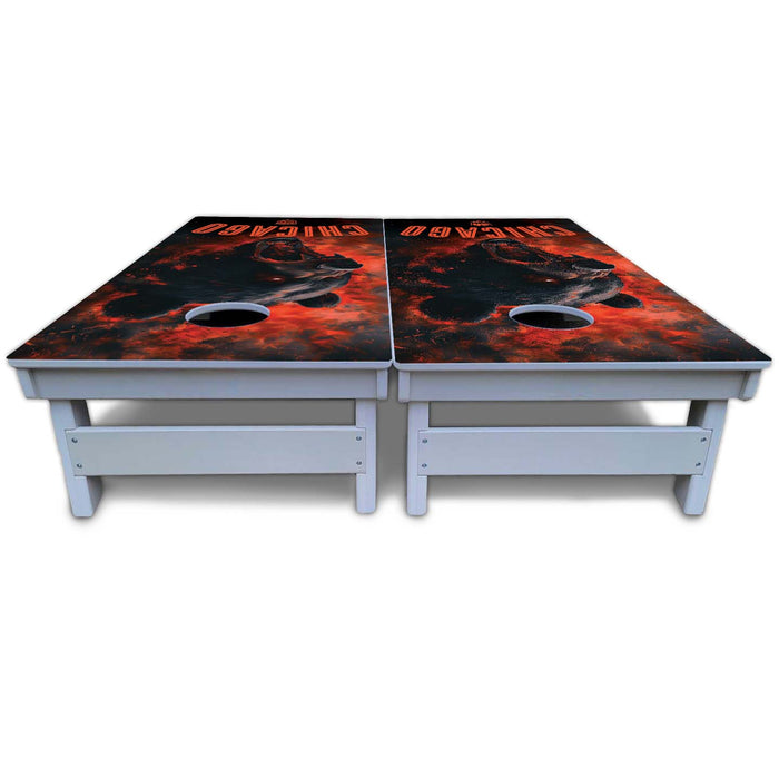 World Series of Cornhole Board Official All-Weather - Chicago Bears