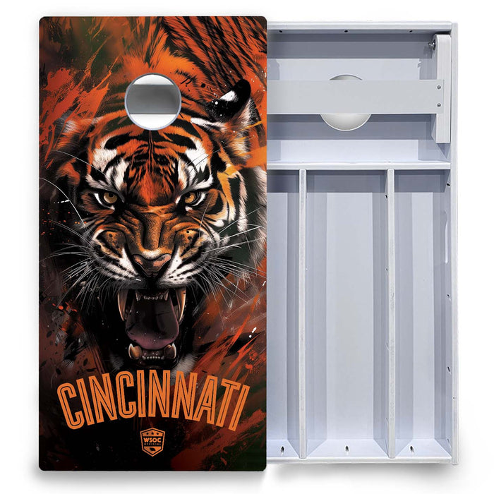 World Series of Cornhole Board Official All-Weather - Cincinnati Bengals