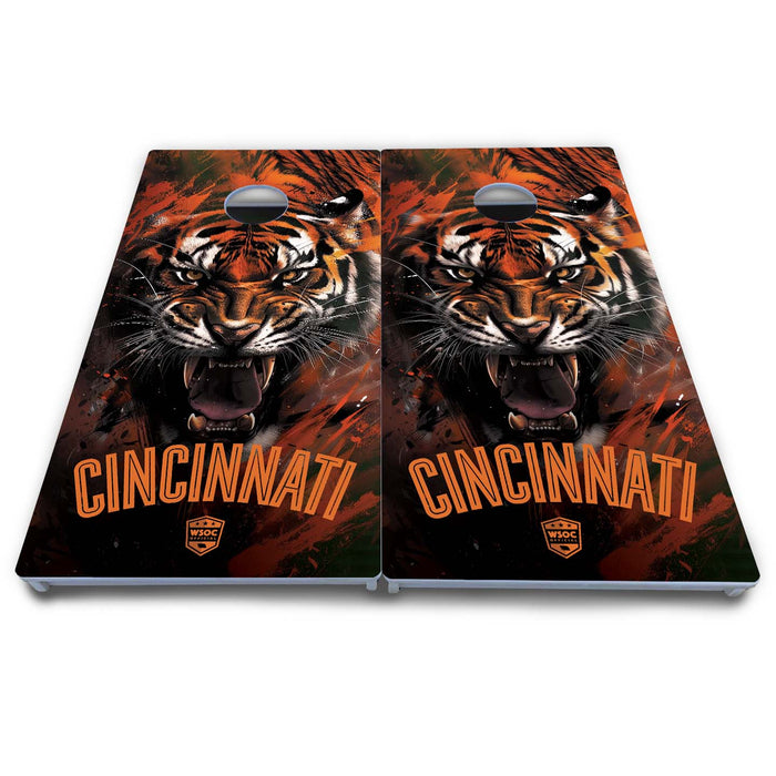 World Series of Cornhole Board Official All-Weather - Cincinnati Bengals
