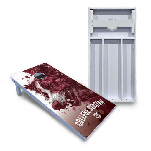 World Series of Cornhole Board Official All-Weather - Texas A&M Aggies