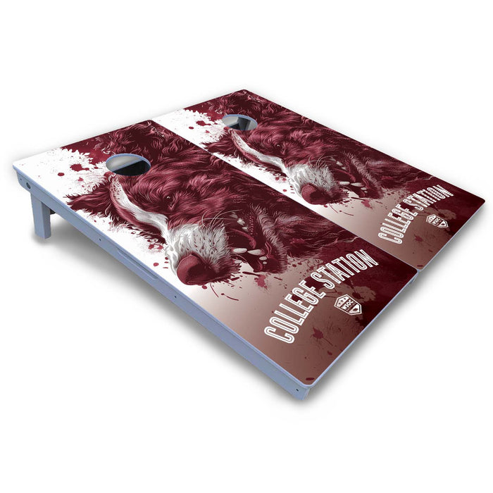 World Series of Cornhole Board Official All-Weather - Texas A&M Aggies