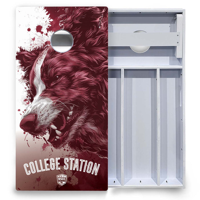 World Series of Cornhole Board Official All-Weather - Texas A&M Aggies