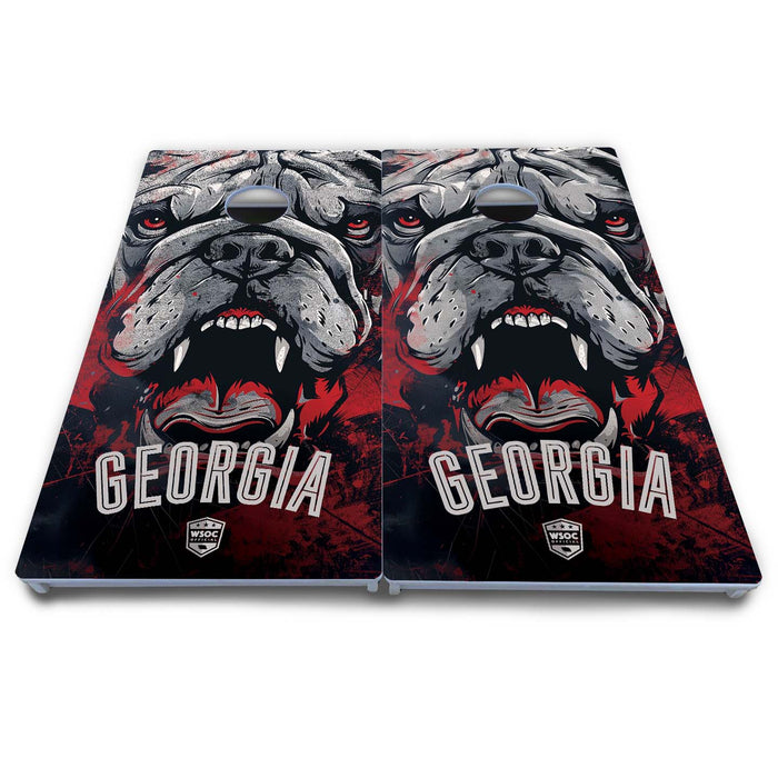 World Series of Cornhole Board Official All-Weather - University of Georgia Bulldogs