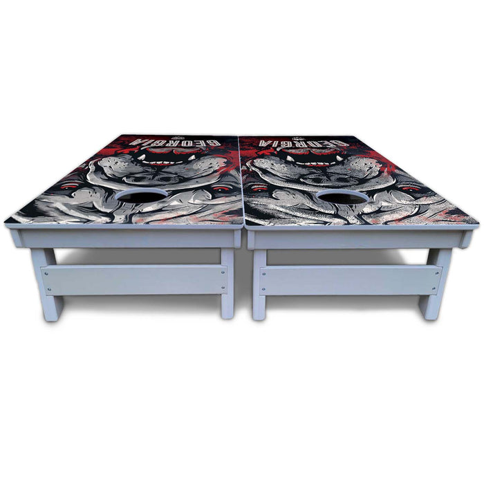 World Series of Cornhole Board Official All-Weather - University of Georgia Bulldogs