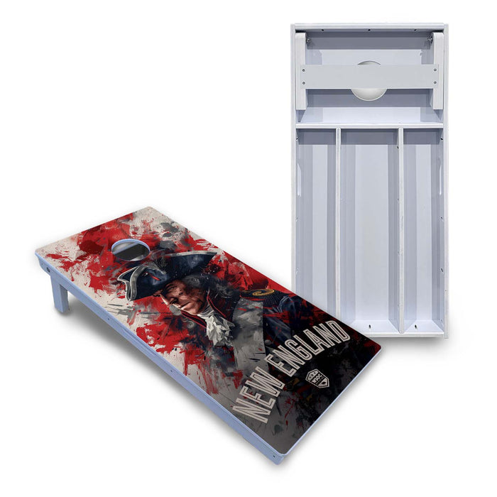 World Series of Cornhole Board Official All-Weather - New England Patriots