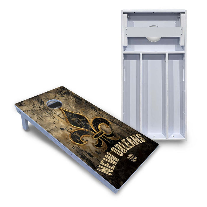 World Series of Cornhole Board Official All-Weather - New Orleans Saints