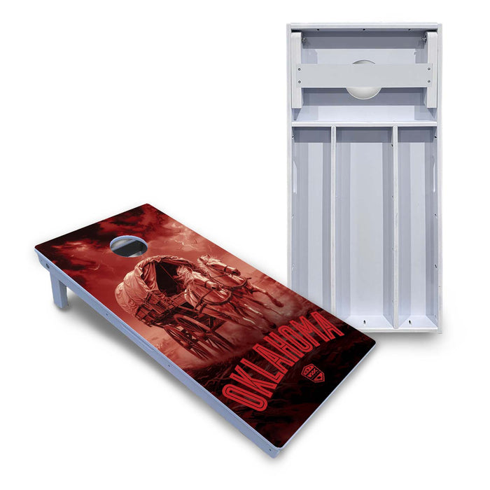World Series of Cornhole Board Official All-Weather - Oklahoma University Sooners