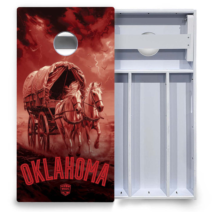 World Series of Cornhole Board Official All-Weather - Oklahoma University Sooners