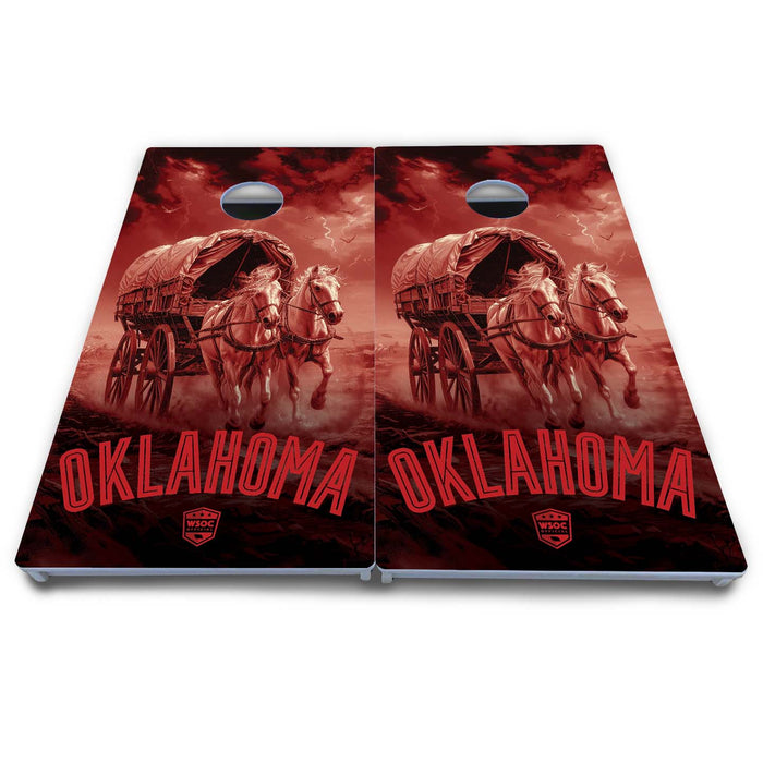 World Series of Cornhole Board Official All-Weather - Oklahoma University Sooners