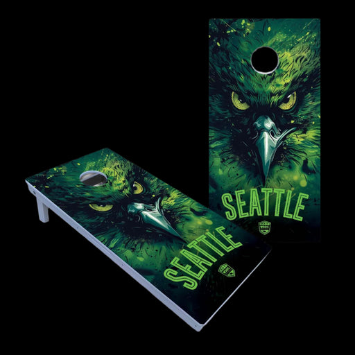 World Series of Cornhole Board Official All-Weather - Seattle Seahawks