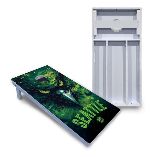 World Series of Cornhole Board Official All-Weather - Seattle Seahawks