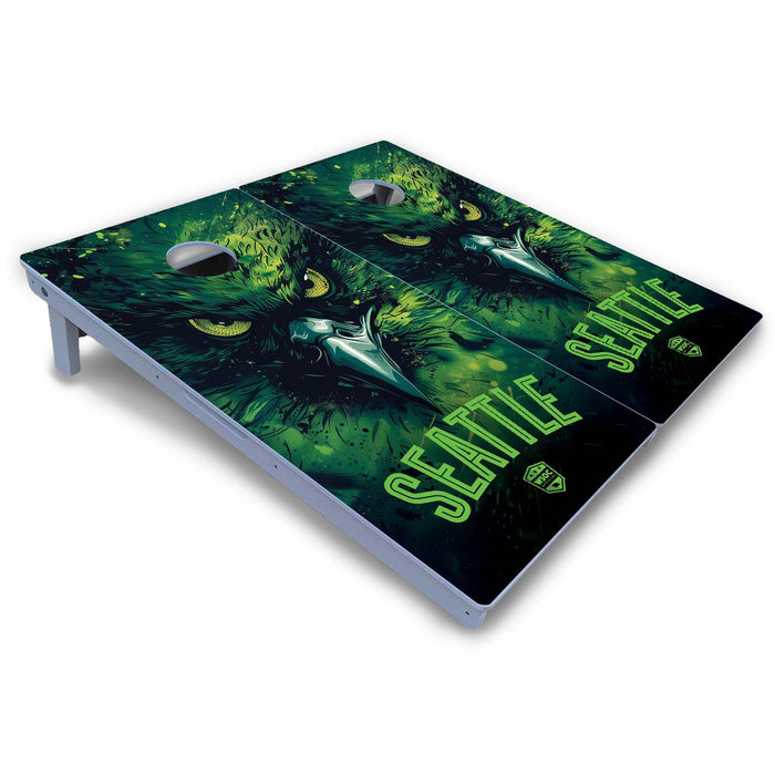 World Series of Cornhole Board Official All-Weather - Seattle Seahawks