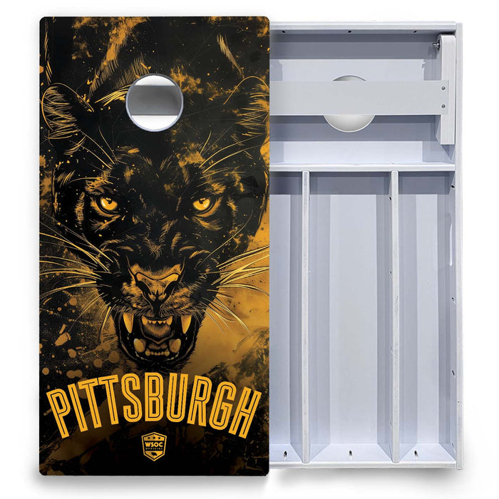 World Series of Cornhole Board Official All-Weather - University of Pittsburgh Panthers