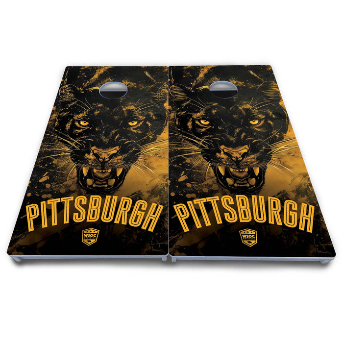 World Series of Cornhole Board Official All-Weather - University of Pittsburgh Panthers