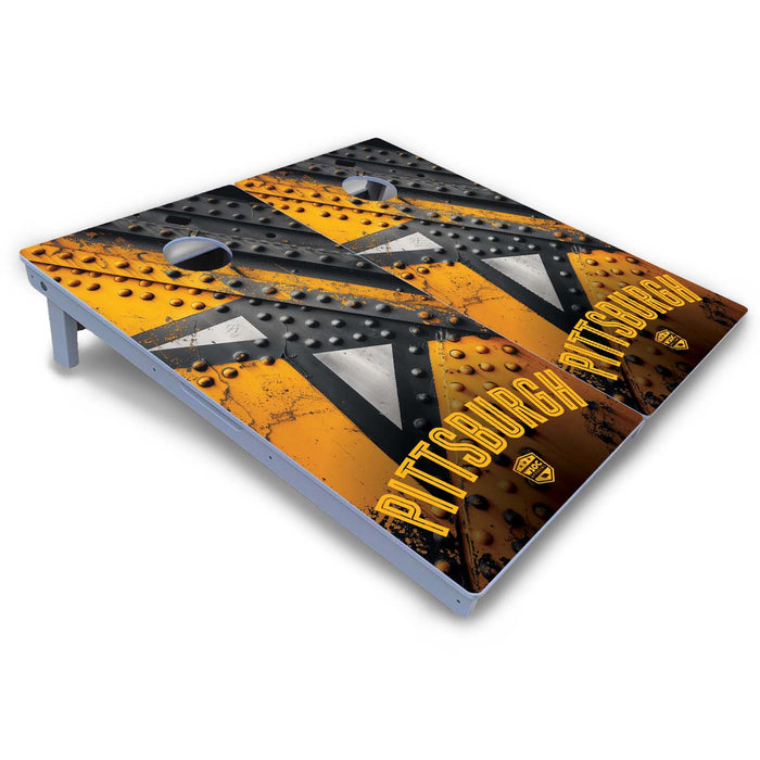 World Series of Cornhole Board Official All-Weather - Pittsburgh Steelers